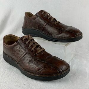 Finn Comfort Men's Shoes Brown Leather Oxford‎ Shoes Sz 9.5 W Made In Germany